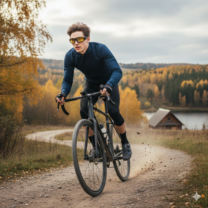 Wraparound Protective Riding Glasses